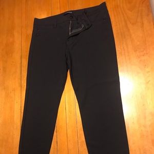 Liverpool Los Angeles black knit skinny pant.